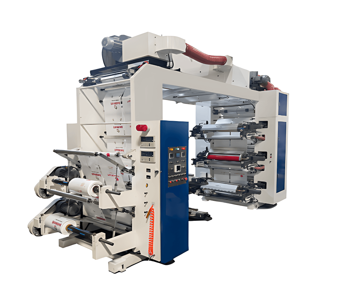 Stack Printing Complex Designs Stack Type Flexographic Printing Machine | Machines Lebanon ...